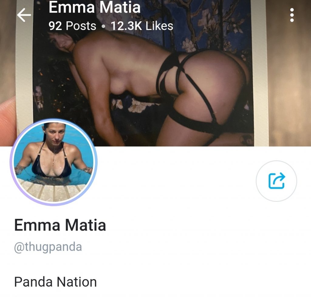 Emma Matia Thug Panda Only Fans