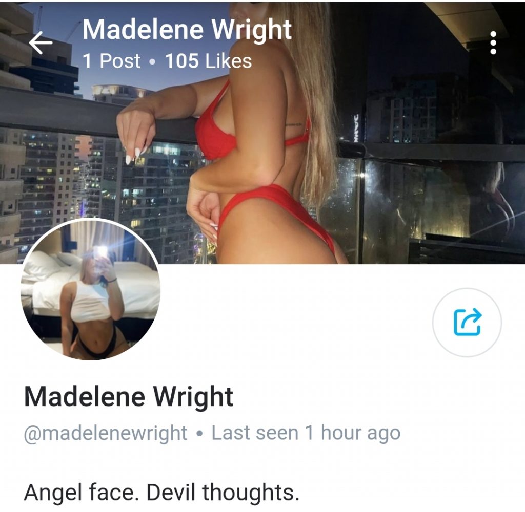 Madelene wright onlyfans leak