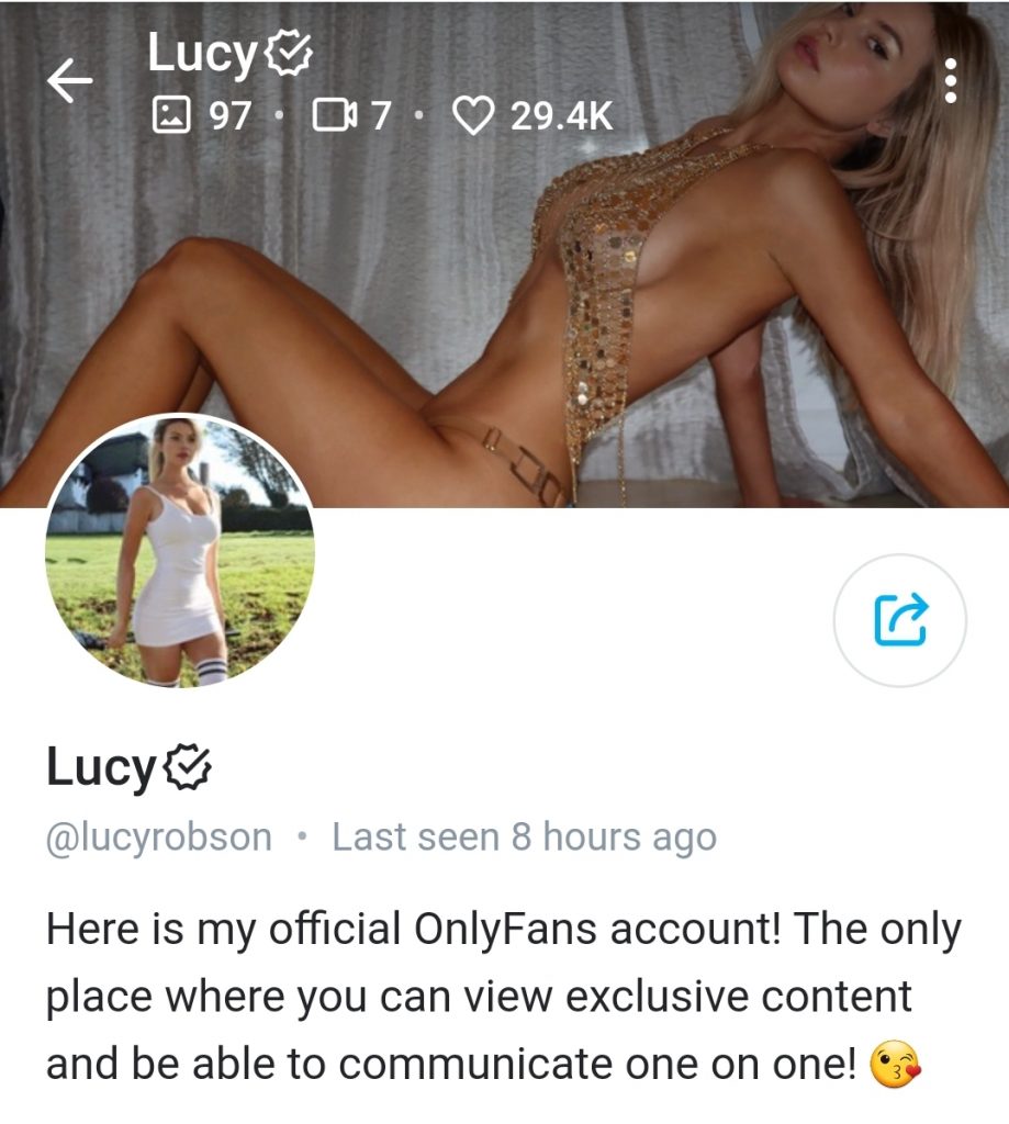 Lucy Robson Onlyfans