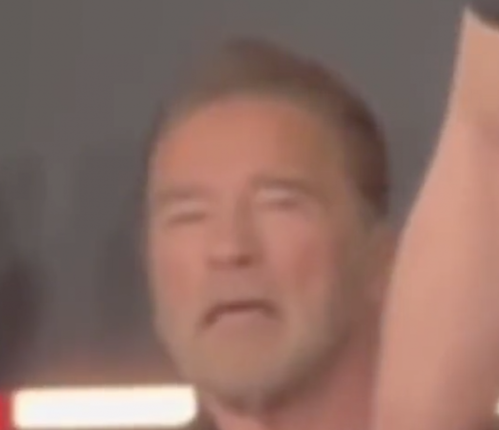 Arnold Schwarzenegger at Slap Championships Goes Viral a Second Time?