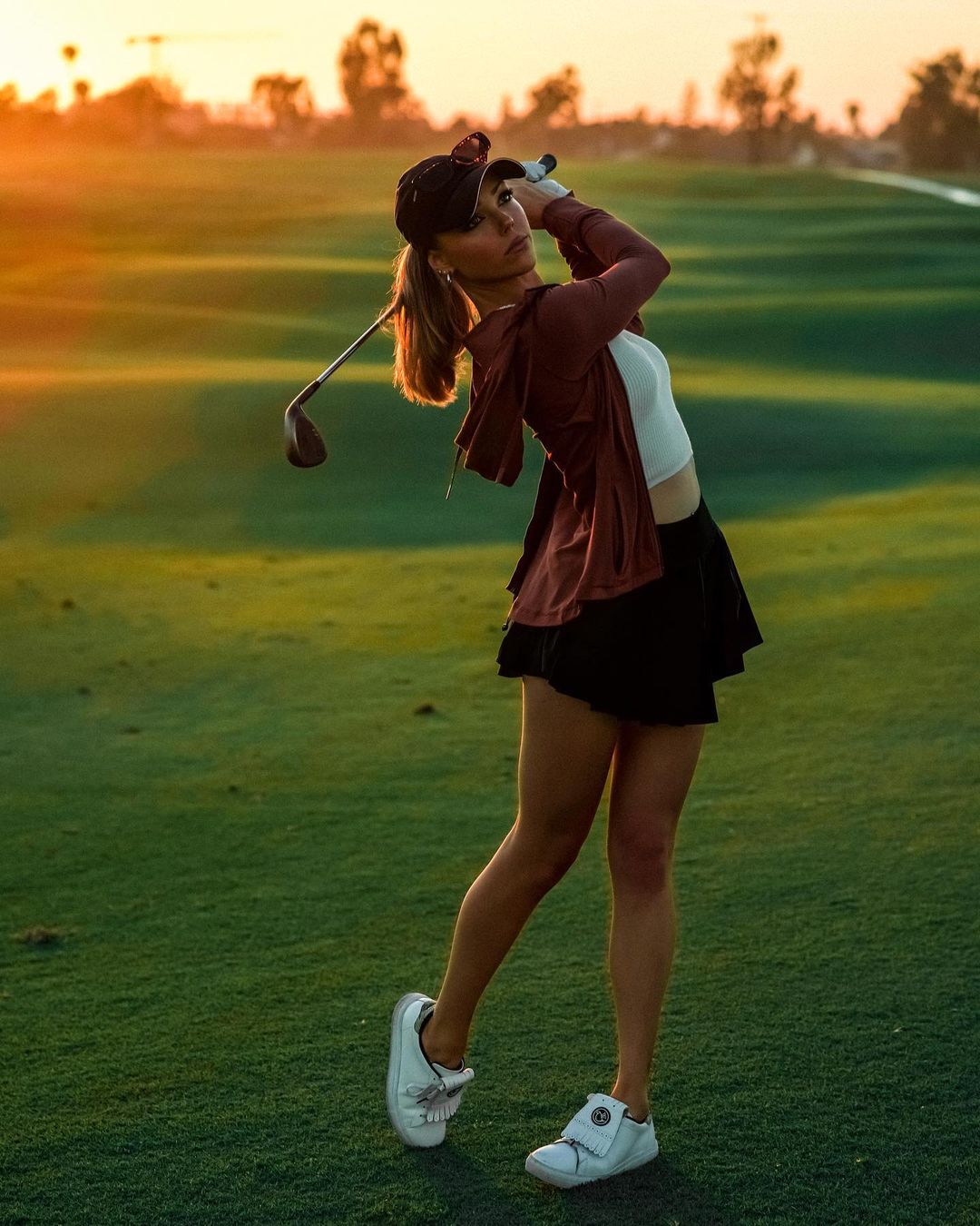 Photo n°13 : Claire Hogle est l?influenceuse du golf!