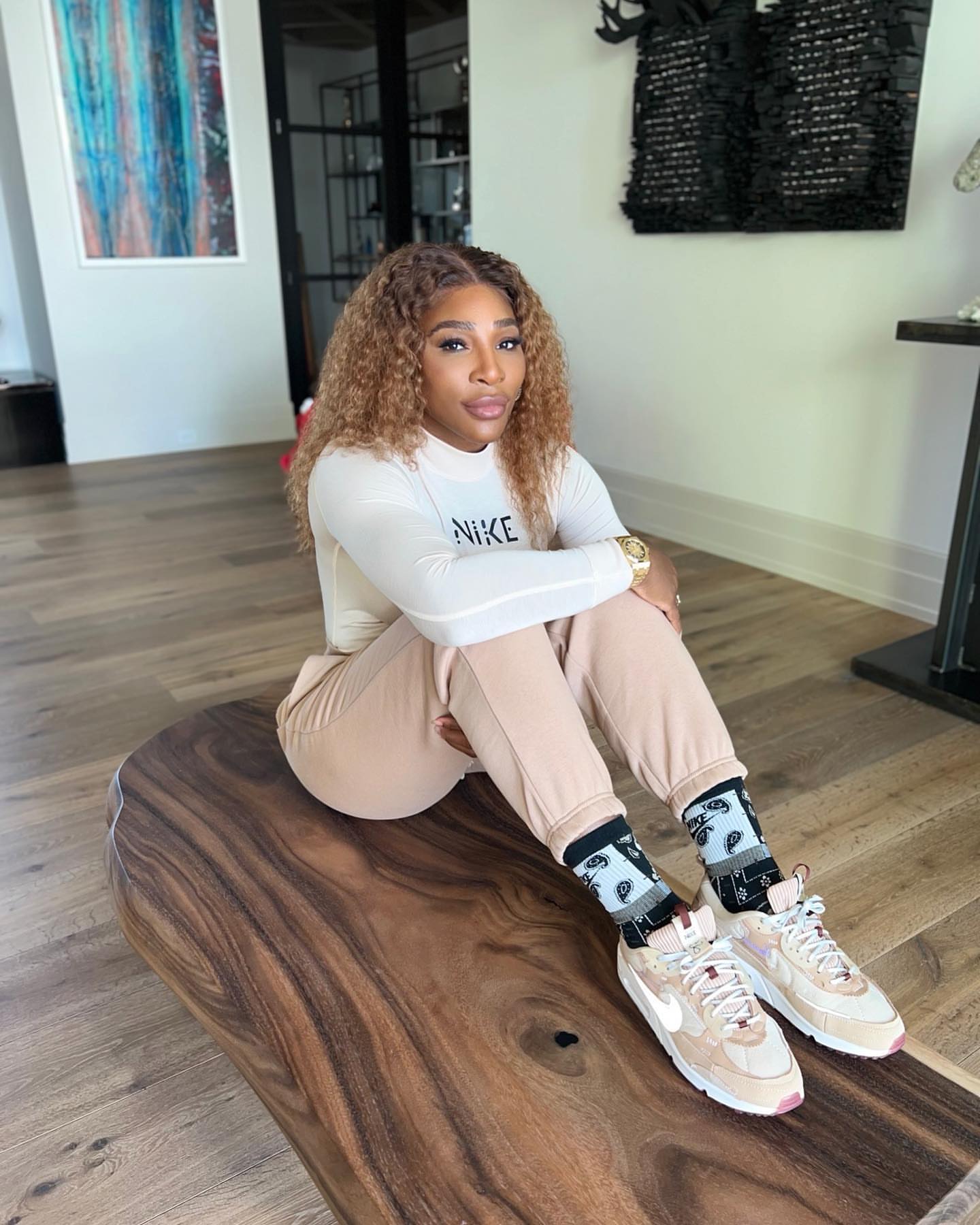 Serena Williams Shares a Pregnancy Workout! - Photo 14