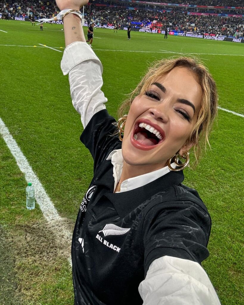 Rita Ora and Husband Taika Cohen Attend a Rugby Game!