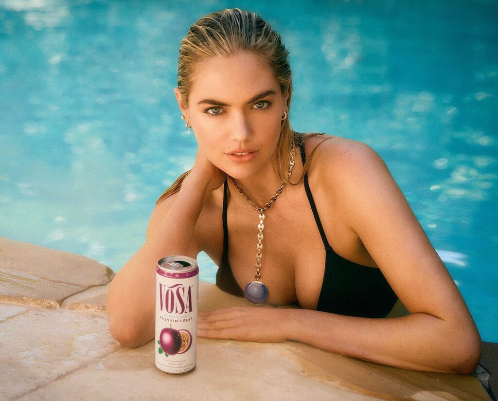 Kate Upton is Back for an Alcohol Campaign!