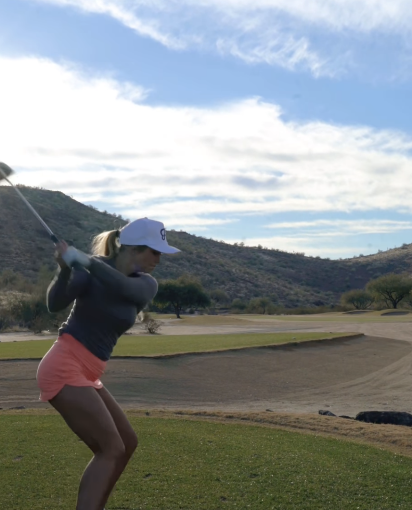 Hailey Ostrom Plays Some Golf!