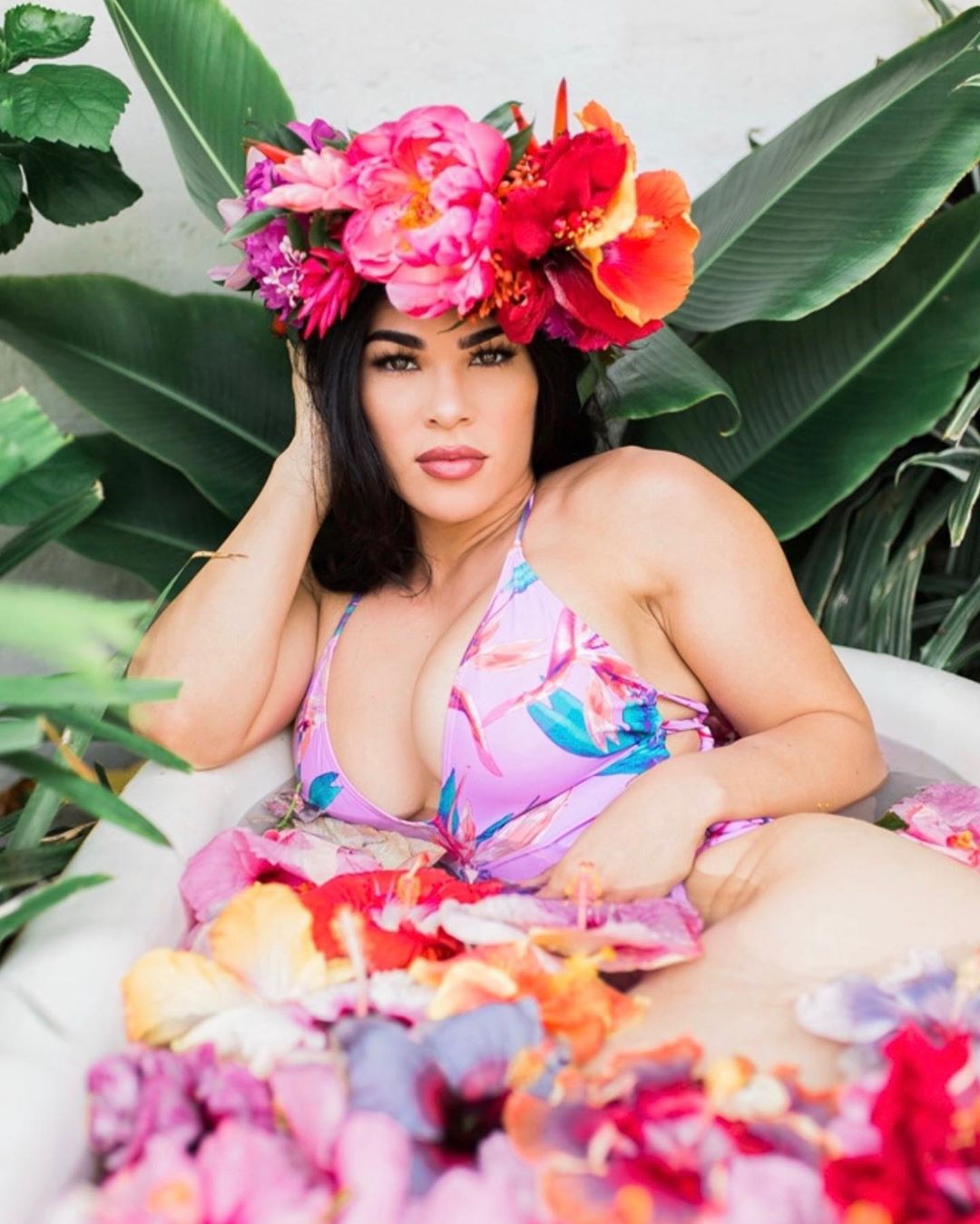 BKFC Fighter Rachael Ostovich Chilling Poolside! 