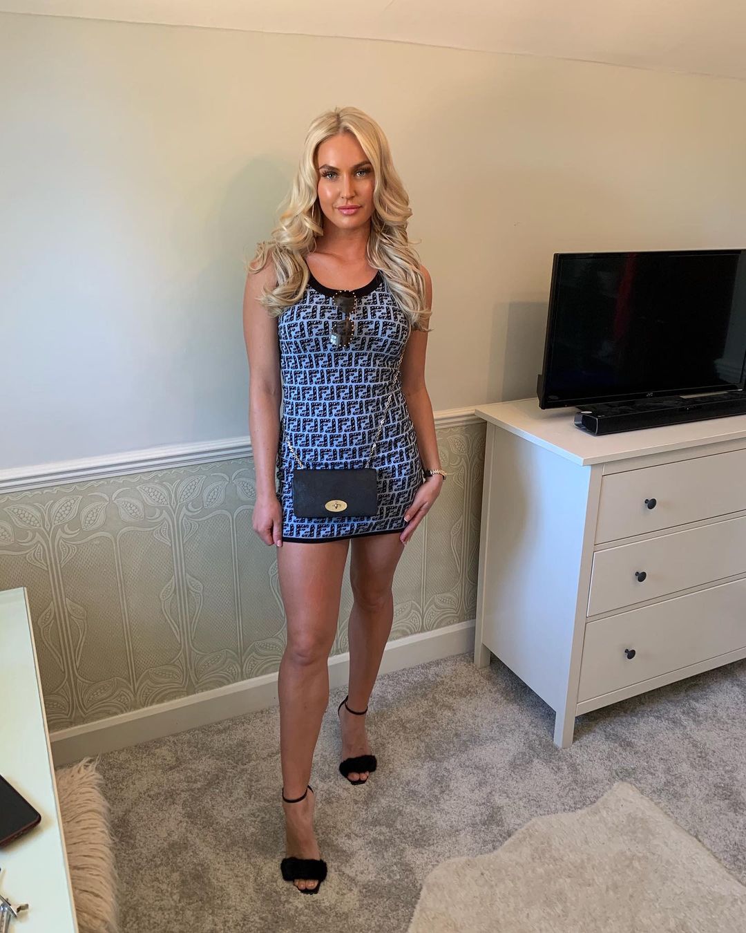 12/01/2021. Charley Hull Won Throwback Thursday in a Revealing Leopard Prin...